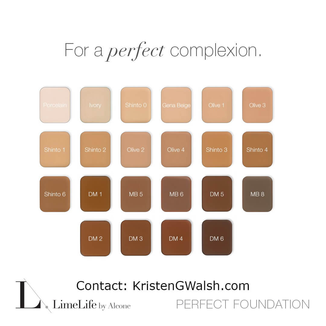 limelife color match foundation