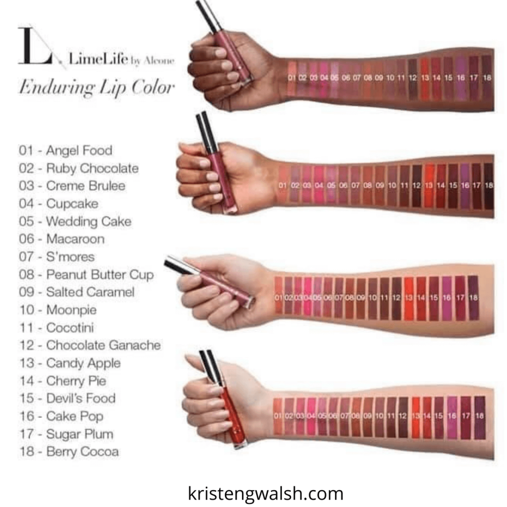 LimeLife Lip Colors for Enduring Lip Color