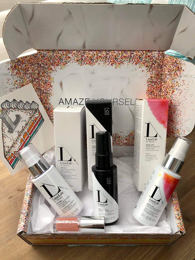 LimeLife Amazebox Makeup Subscription