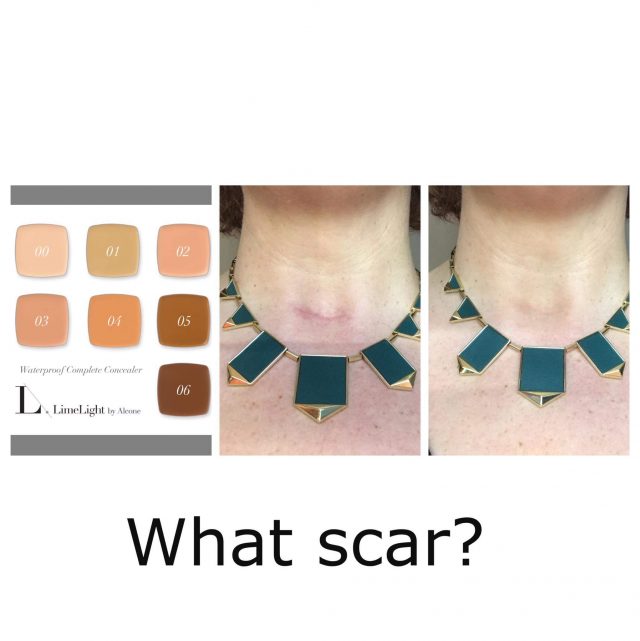waterproof scar concealer makeup
