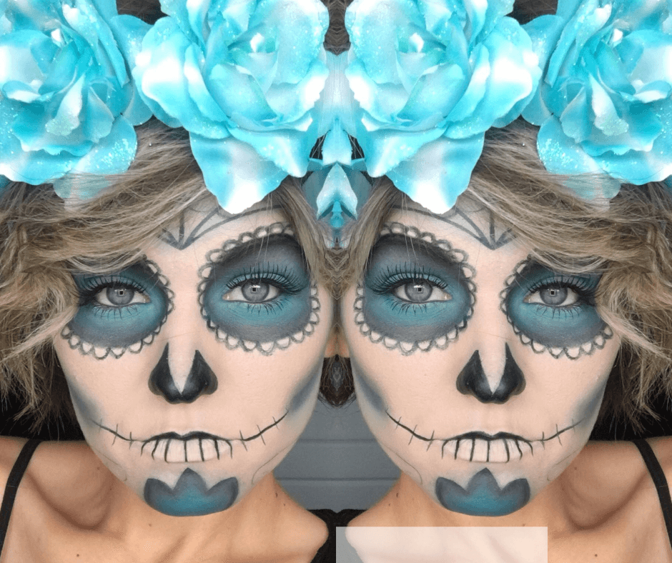 Day of the Dead Makeup Look